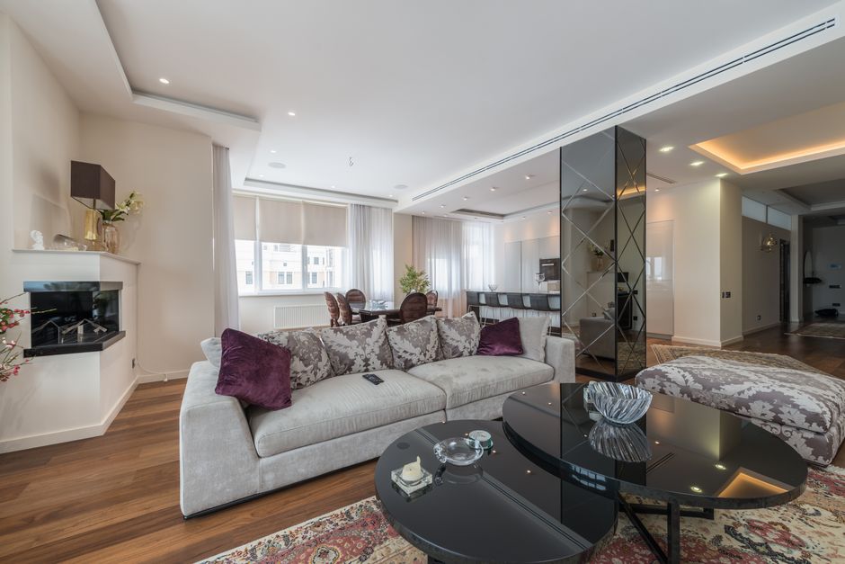 Avenue Marigold 3-Bedroom Condominium For Sale — Living Room