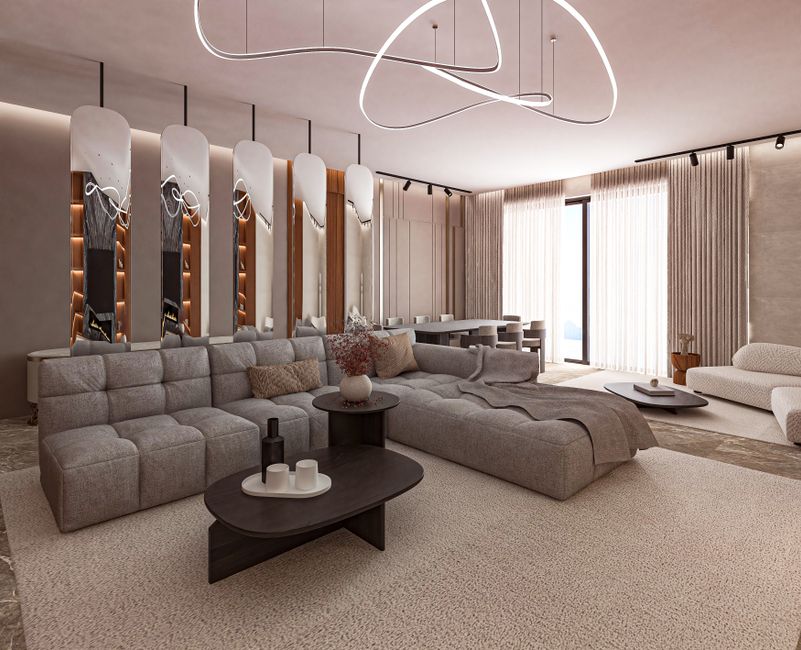Parc Brightwater 6-Bedroom Bungalow For Sale — Living Room