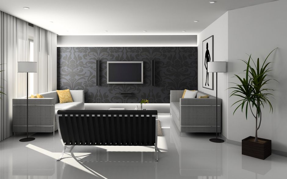 Grand Mirage Commercial For Sale — Living Room